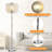 Yuriko 64'' Black Novelty Floor Lamp-1977999969