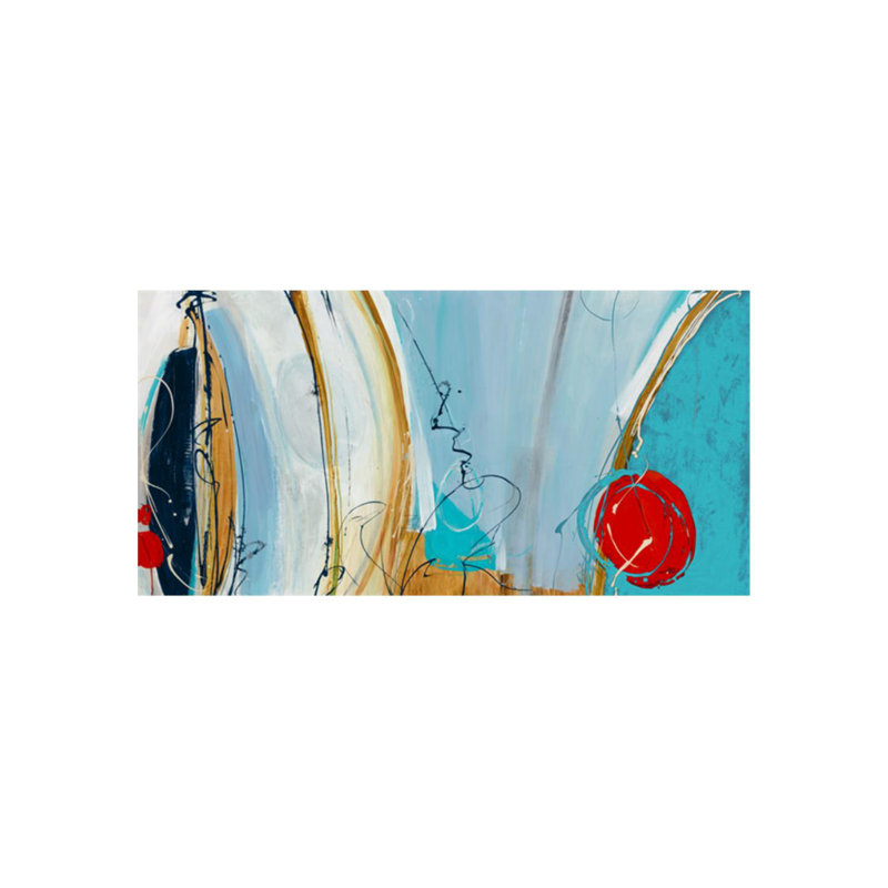Playground Pops Painting by F. Elizabeth Douglass, Outdoor, 36" H x 72" W x 1.5" D
