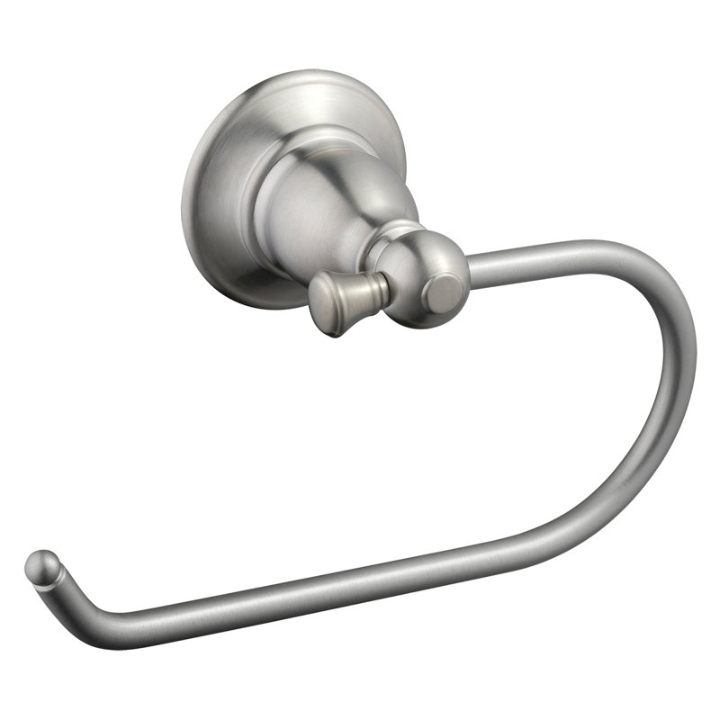 Porte-papier hygiénique à attache unique Oakmont, Nickel satiné