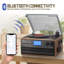 Platine tourne-disque Bluetooth à alimentation directe 10-en-1-118726979