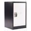 Casier pour enfants à 1 porte verrouillable à clé unique en acier H 24 po x l 15 po - Rangement pour les écoles, la salle de sport, la maison - Comprend une tablette, des crochets, une ventilation et un porte-carte - Assemblage facile-106881249