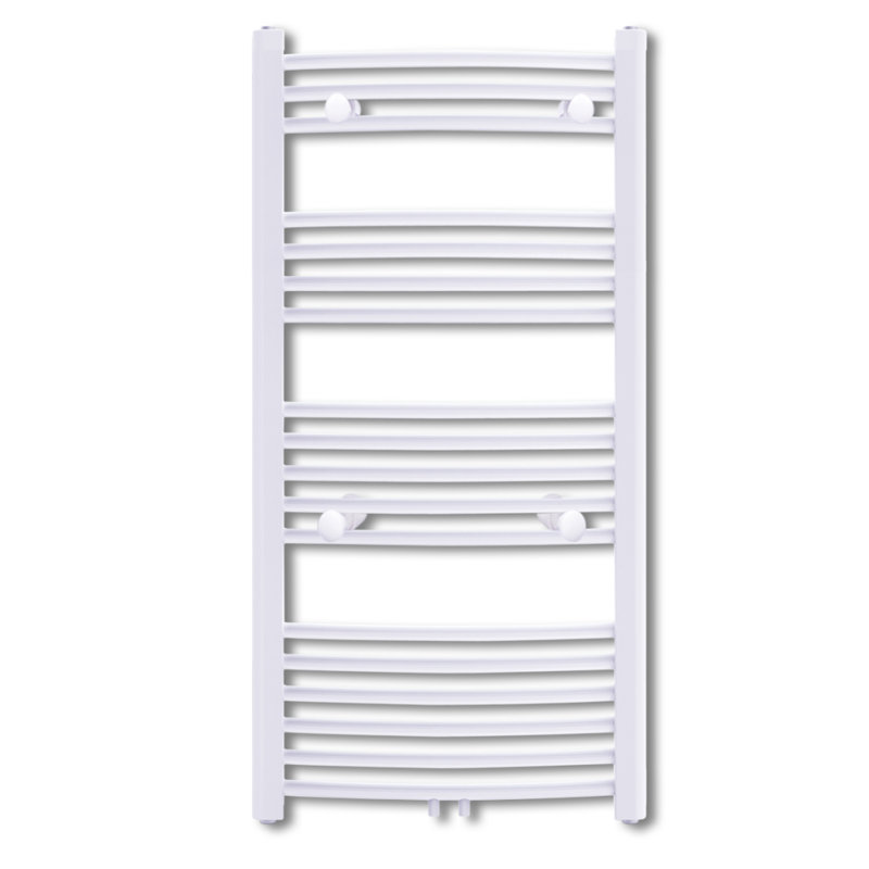 Warm Water Vertical Heated Towel Rail, 116cm H x 60cm W