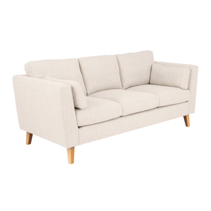 3 Seater Sofa & Chaise, Beige