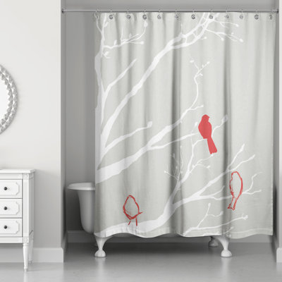 Stine Floral Shower Curtain