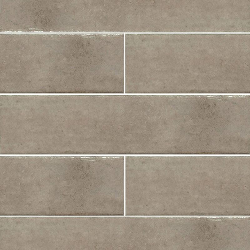 Carrelage mural rétro en porcelaine 2X10, Sabbia