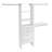 SuiteSymphony 84" W - 120" W Closet System with Drawers-19958957