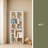 Asymmetrical Display Shelf & Bookcase, 5-Tier-1342333256