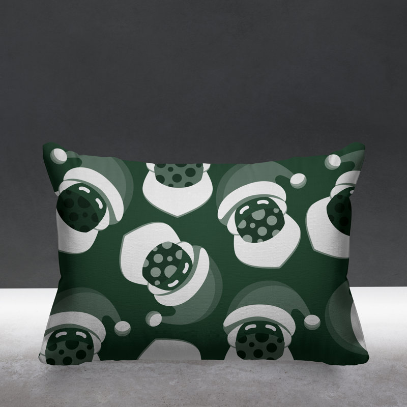 Coussin intérieur / extérieur Santa Claus, Sauge