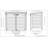 Flat Lid 5 ft. W x 3 ft. D Horizontal Garage Shed-61402952