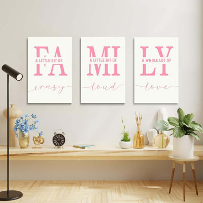 3 Piece Wrapped Canvas Print