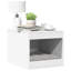 Engineered Wood Litter Box Enclosure-537920446