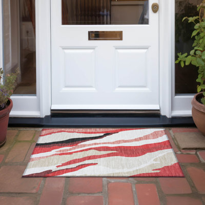 Tapis intérieur / extérieur lavable à la machine Chayden ACN1047