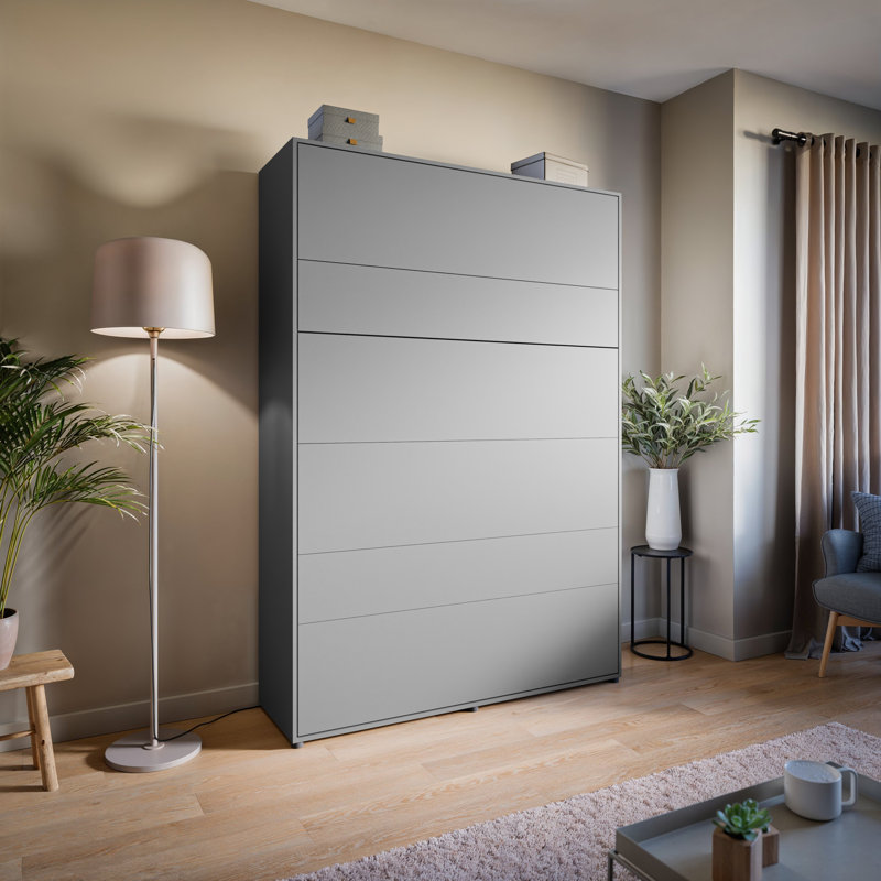 Asbed EU Double - 140 X 200 Cm Bed, Grey