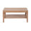 Table basse avec rangement en bois massif Ardentown