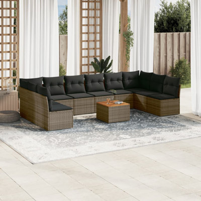 Ensemble de canapé de jardin Vidaxl