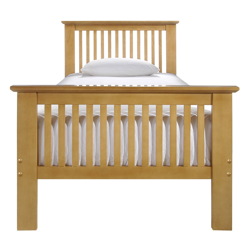 Labrosse Solid Wood Bed, Oak, Single (3')