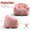 Fauteuil à billes en velours de compression-1375632351