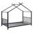 Metal House Platform Bed-609808640