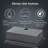 18 Gauge Workstation Kitchen Sink With Ledge For Expanded Space - 30" Drop In Extra Stainless Steel