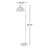 Delucia 57.5" Task/Reading Floor Lamp