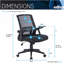 Fauteuil de bureau ergonomique en filet Techni Mobile