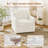 360° Swivel Accent Chair, Large Comfy Reading Chairs, Accent Square Single-seat Armchair Upholstered Sofa for Reading, Nursery, Living Room, Bedroom, Lounge, Hotel, Beige-1985783819