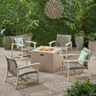 Gailey 4 - Person Patio Conversation Set