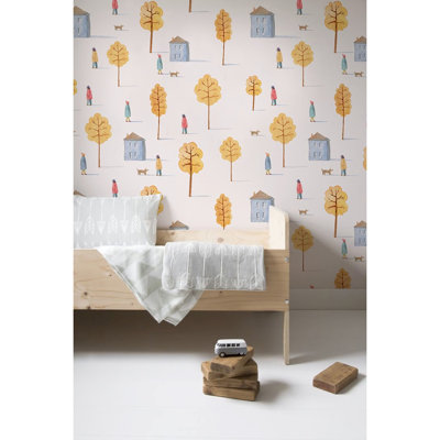 Castiglione Matte Peel and Stick Mural