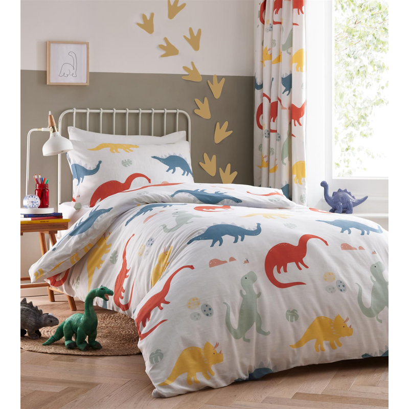 No Pattern Duvet Cover Set with Pillowcases, Double - 2 Standard Pillowcases