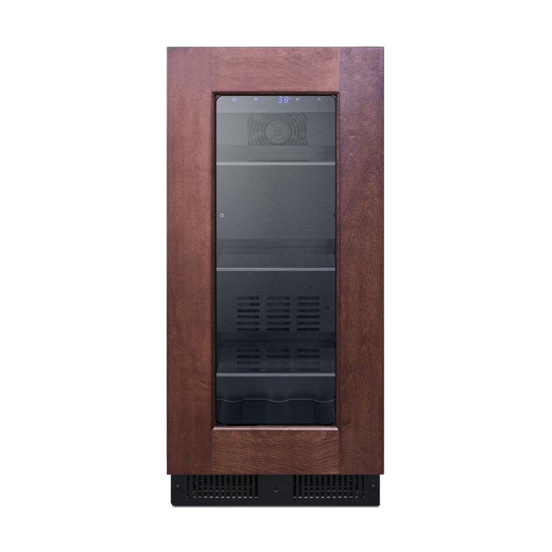 Summit Appiance 15" Wide Built-In Panel Ready ADA Beverage Center, Left Handed