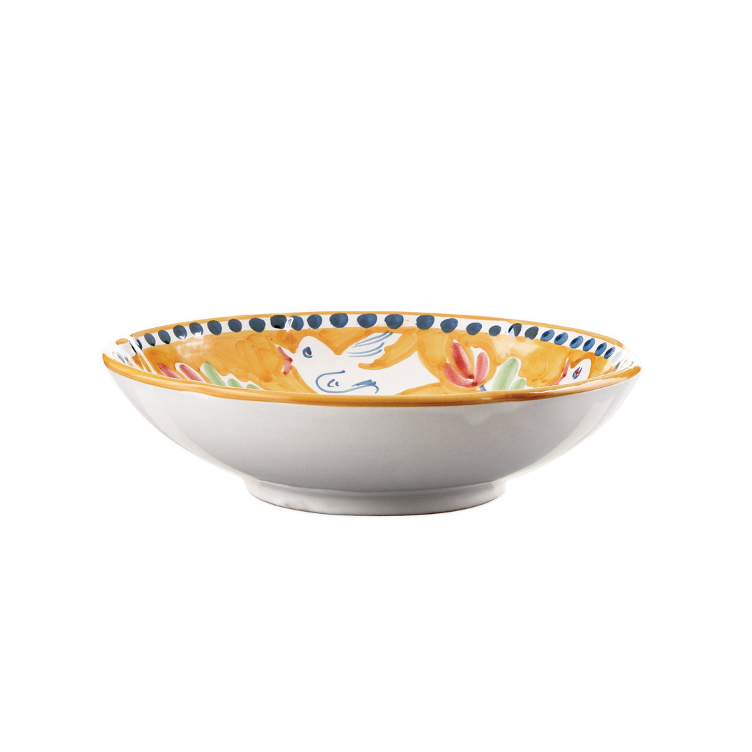 Campagna Uccello Coupe Pasta Bowl VIETRI