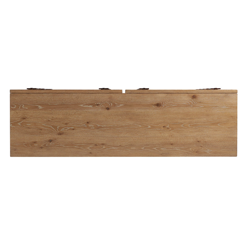Armiston 68'' Transitional Brown Double Dresser with Soft Close Drawers