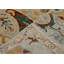 Tapis multicolore Oushak en laine noué à la main gris menthe-130366319
