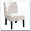 Fauteuil d'appoint contemporain sans accoudoirs