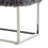 Renoir Faux Fur Metal Frame Ottoman Bench For Bedroom-22279239-22279241