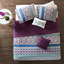 Courtepointe mauve simple / simple TG Global Inspired - et revers uni confortable avec coussins