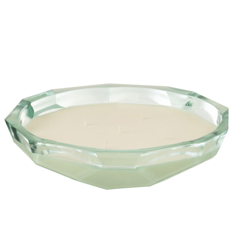 9 cm H Tabletop Dish, Light Green