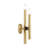 Annies Steel Candle Wall Light