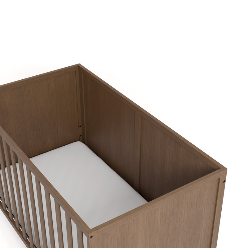 Lit de bébé convertible 3-en-1 Graco Theo, Noisette