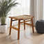Tabouret en bois massif Charleeann