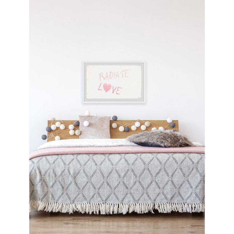 Radiate Love III by Marmont Hill - Single Picture Frame Print, 38 cm H x 45 cm W x 3.81cm D