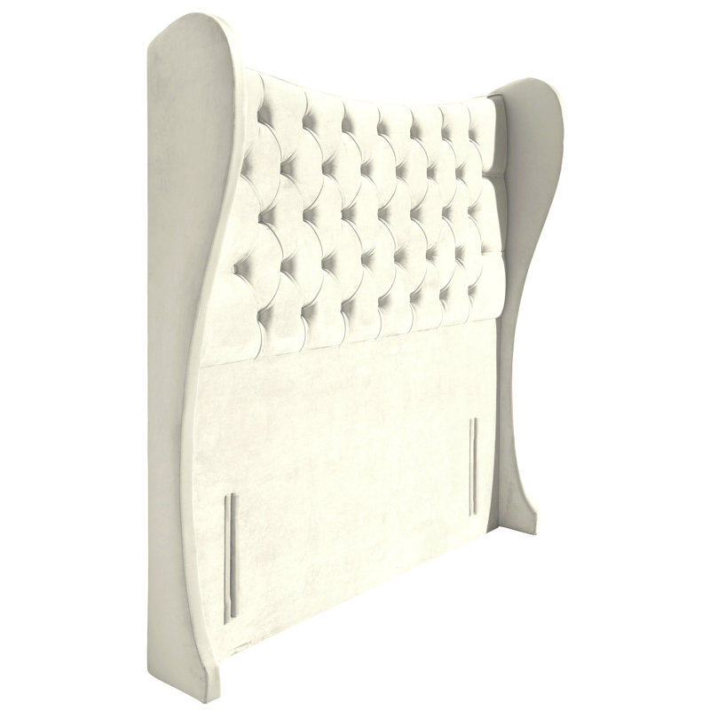 Carino Upholstered Headboard, Single (3'), Ivory