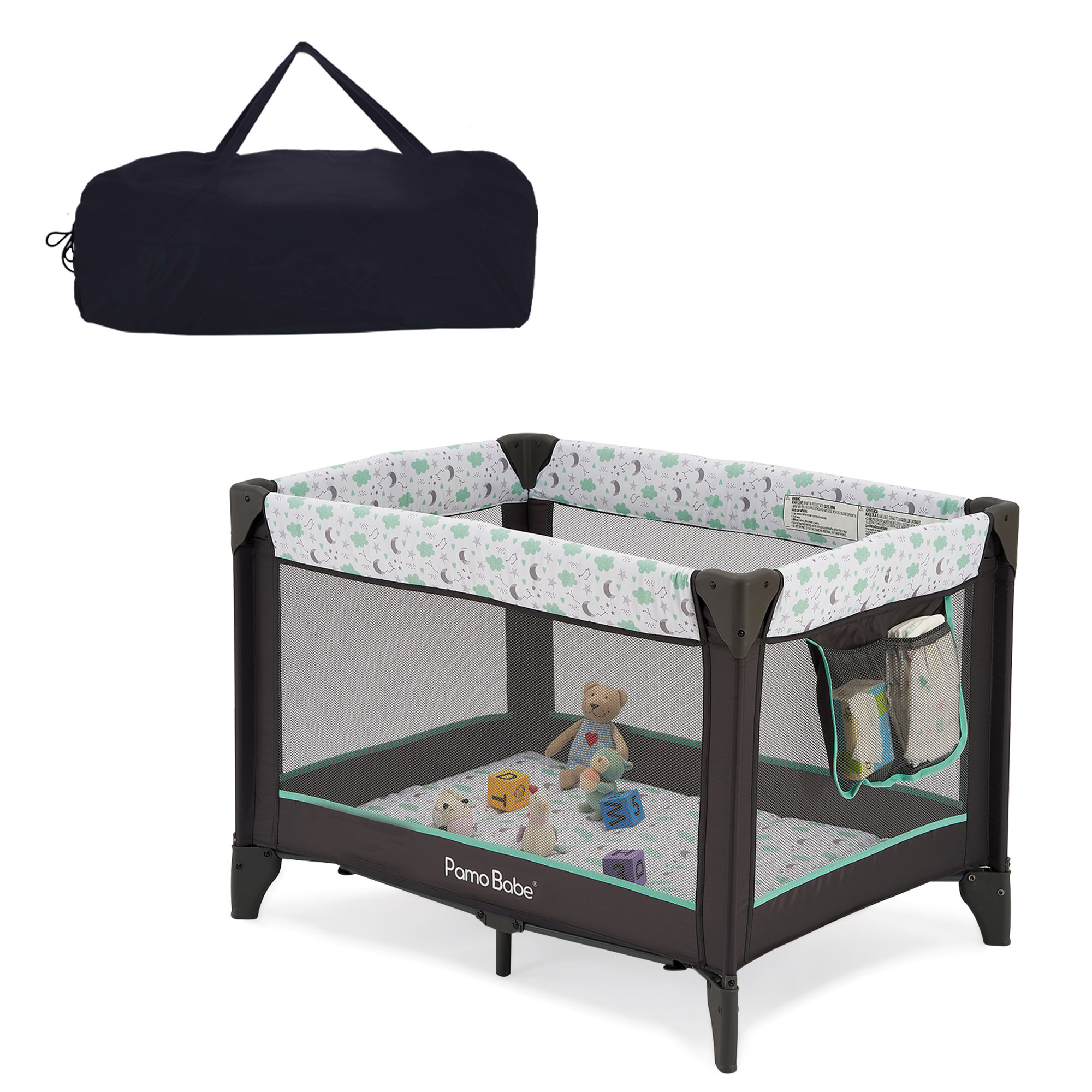 Pamo Babe Unisex Portable Easy to Assembly Playard for Baby Reviews Wayfair