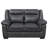 2-piece Upholstered Padded Arm Sofa Set Grey