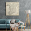 « map of ireland »-reproduction d’impression sur toile tendue-851471675