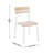 Commercial Solid Wood Dining Chair With Frame And Antique Finish-1506556062-1506645722