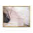 Toile avec cadre flottant or