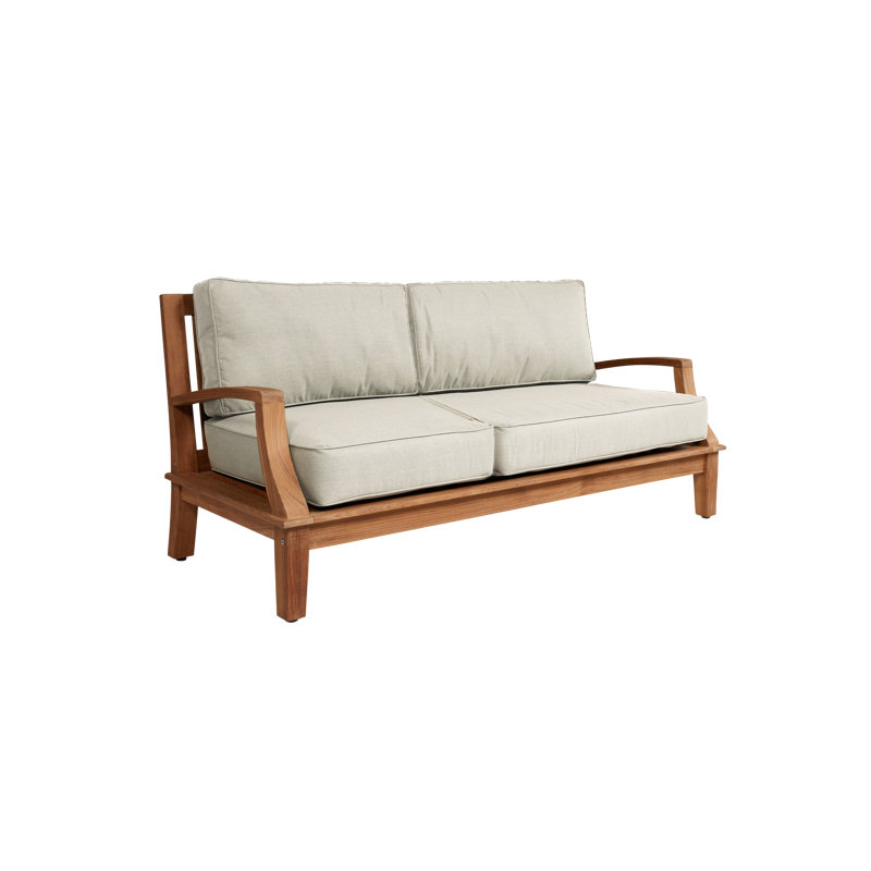 Grande Patio Sofa with Sunbrella Cushions, Canvas Regatta Sunbrella® Canvas