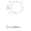 Clean 1 - Light LED Flush Mounted Sconce-69150263-99924937