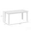 Table d'extérieur, table basse d'extérieur rectangulaire, table